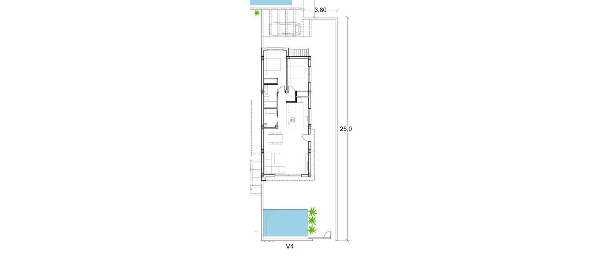 Obra Nueva - Villa / Chalet - Los Alcázares - Serena Golf