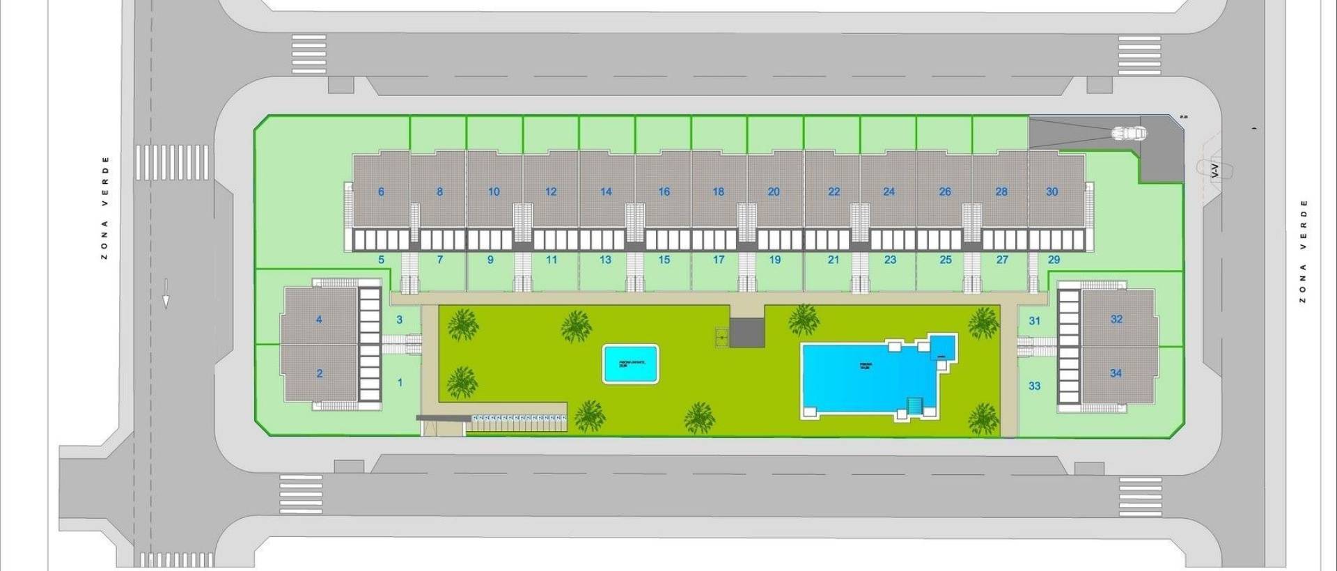 New - Townhouse - Pilar de la Horadada - pueblo