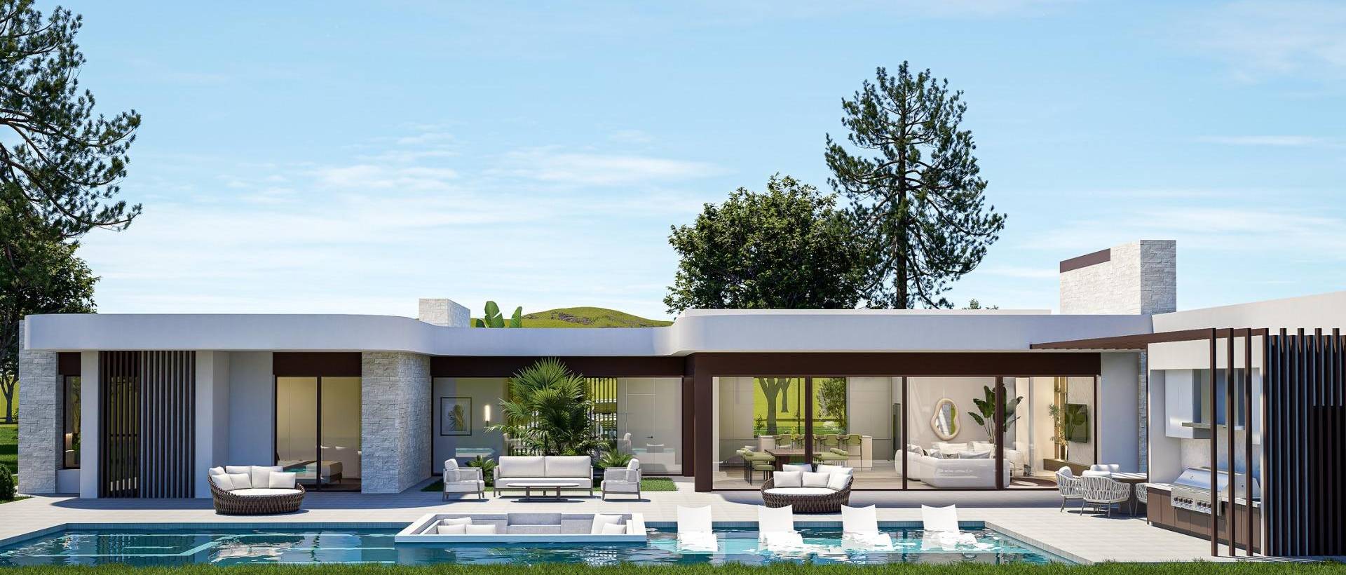 Obra Nueva - Villa / Chalet - Pinoso - Lel