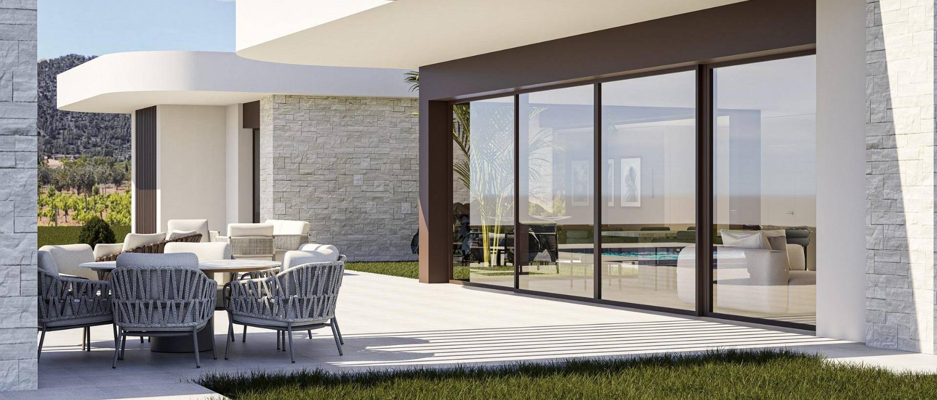 Obra Nueva - Villa / Chalet - Pinoso - Lel