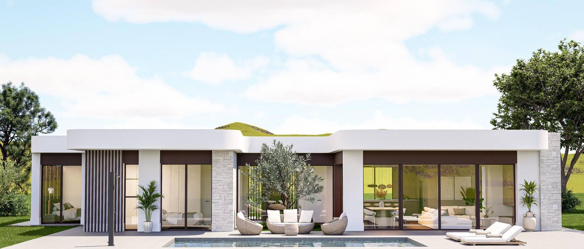 Obra Nueva - Villa / Chalet - Pinoso - Lel