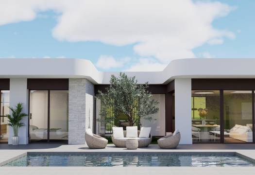 Obra Nueva - Villa / Chalet - Pinoso - Lel