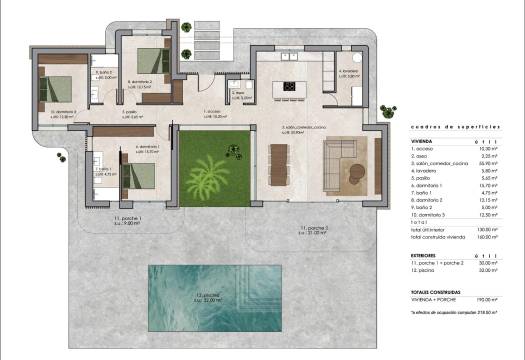 Obra Nueva - Villa / Chalet - Pinoso - Lel