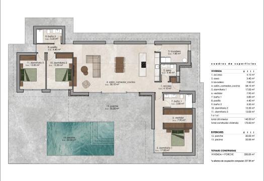 Obra Nueva - Villa / Chalet - Pinoso - Lel