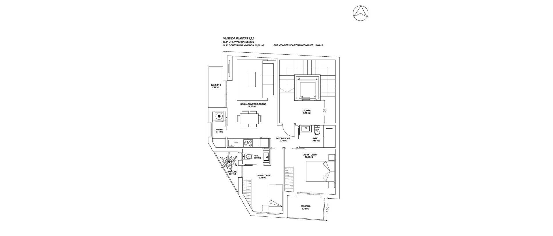 Obra Nueva - Apartmento - Bigastro - centro