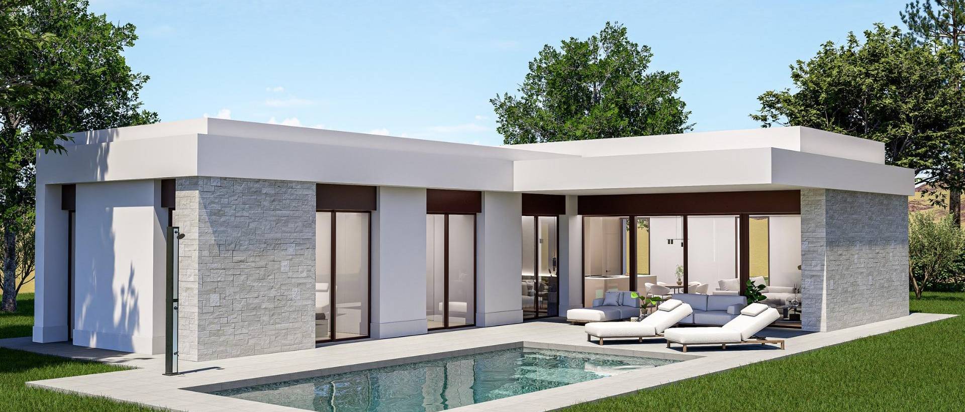 Obra Nueva - Villa / Chalet - Pinoso - Lel