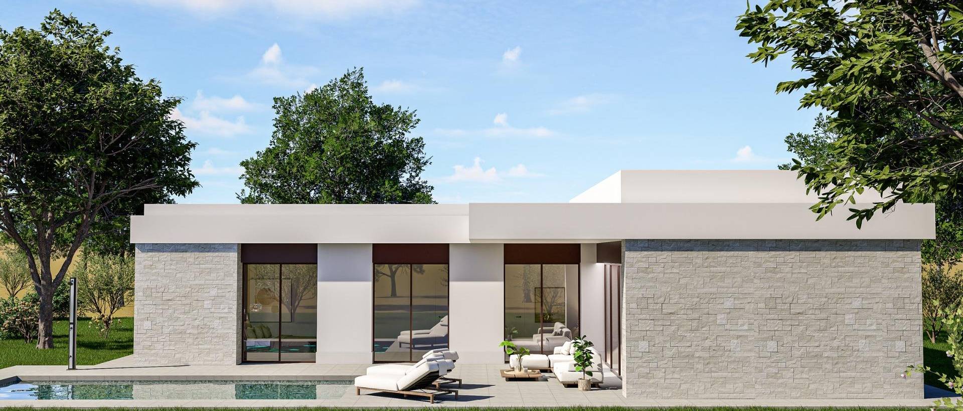 Obra Nueva - Villa / Chalet - Pinoso - Lel