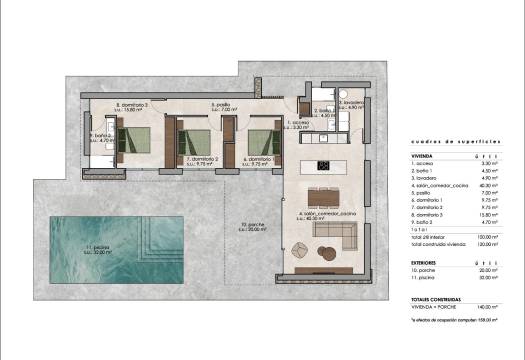 Obra Nueva - Villa / Chalet - Pinoso - Lel