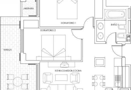 New - Apartment - Vera - Vera playa