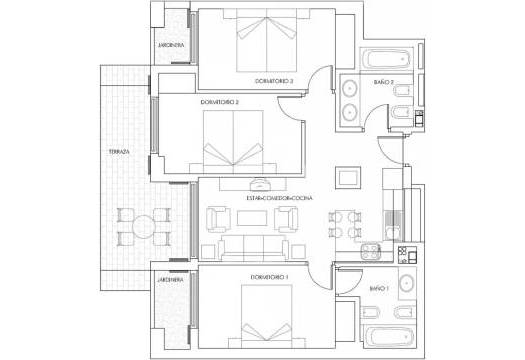Obra Nueva - Apartmento - Vera - Vera playa