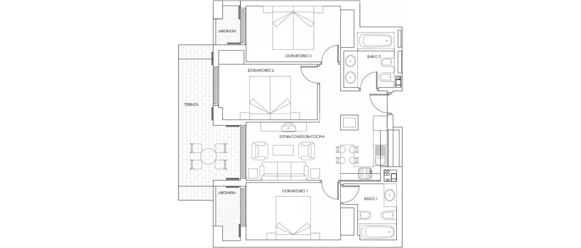 Obra Nueva - Apartmento - Vera - Vera playa
