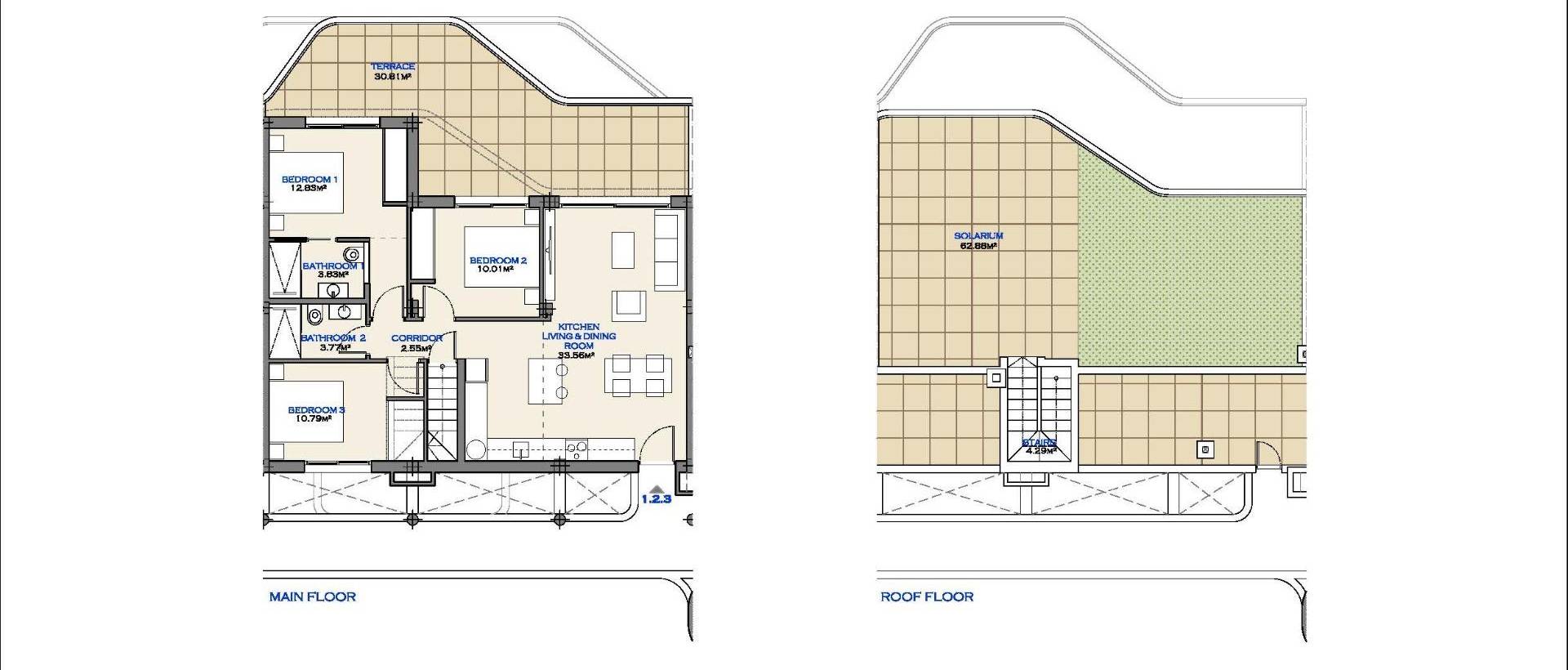 Obra Nueva - Apartmento - Los Alcázares - Serena Golf