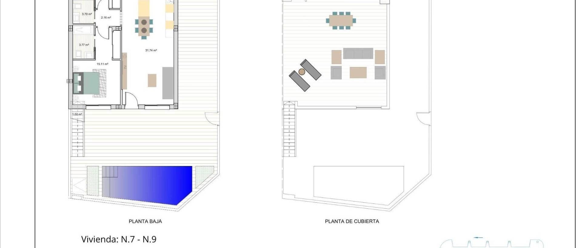 Obra Nueva - Villa / Chalet - Torre Pacheco - El Alba