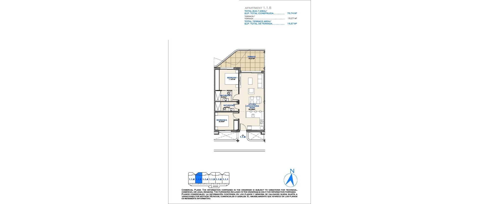 Obra Nueva - Apartmento - Los Alcázares - Serena Golf