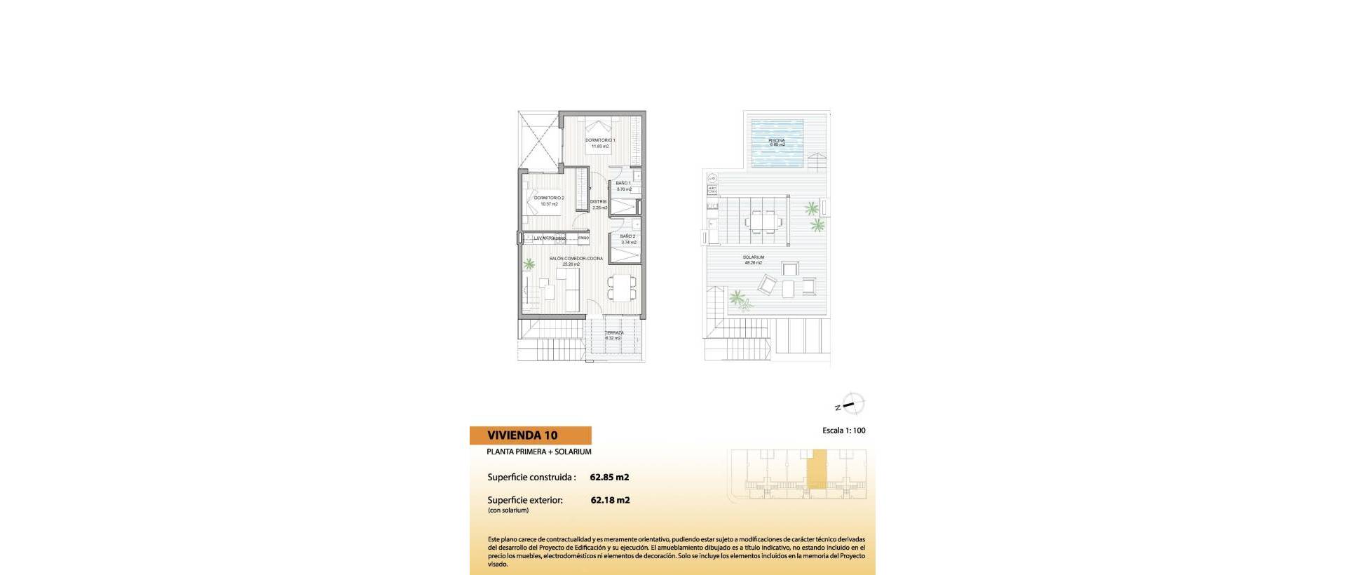Obra Nueva - Adosado - San Pedro del Pinatar - El salero