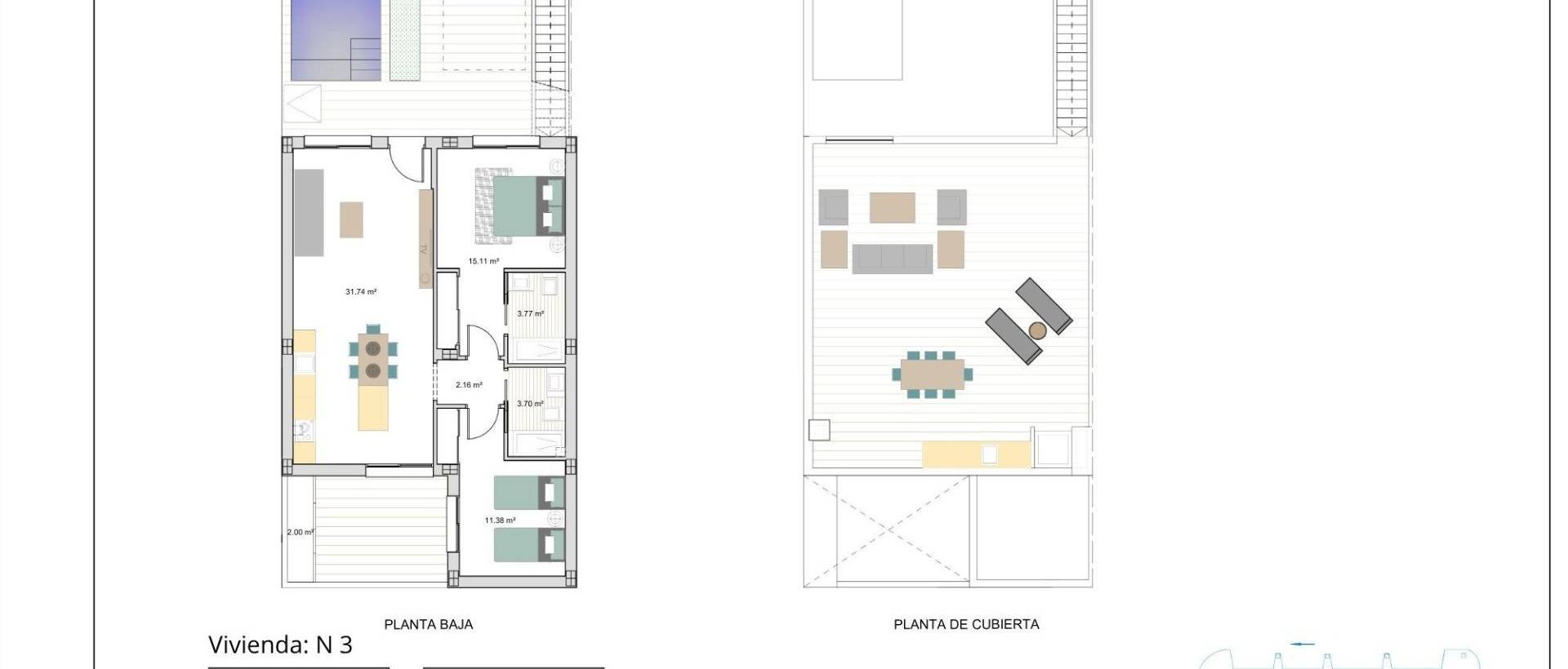 Obra Nueva - Villa / Chalet - Torre Pacheco - El Alba