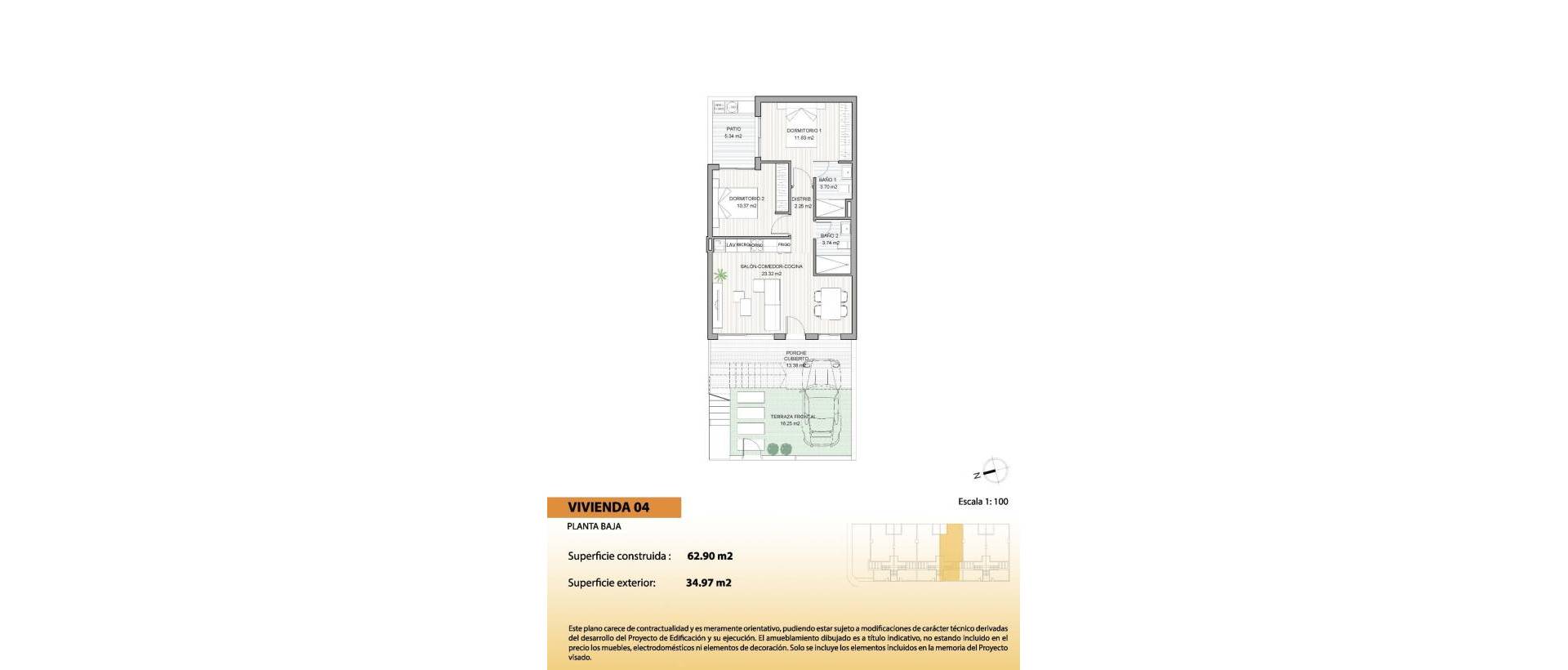 Obra Nueva - Adosado - San Pedro del Pinatar - El salero