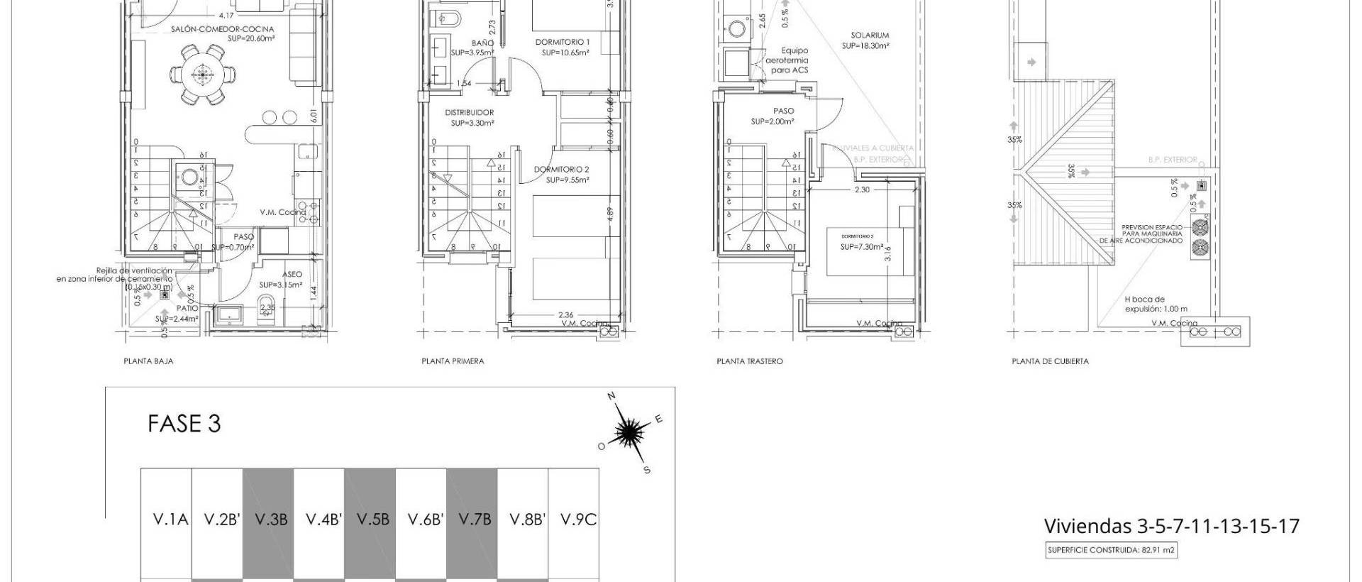 Obra Nueva - Villa / Chalet - Torre Pacheco - Santa Rosalia pueblo