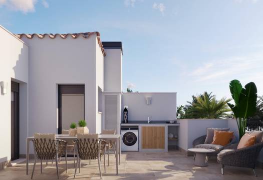 Obra Nueva - Villa / Chalet - Torre Pacheco - Santa Rosalia pueblo