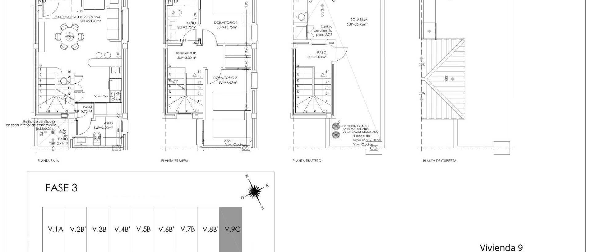 Obra Nueva - Villa / Chalet - Torre Pacheco - Santa Rosalia pueblo