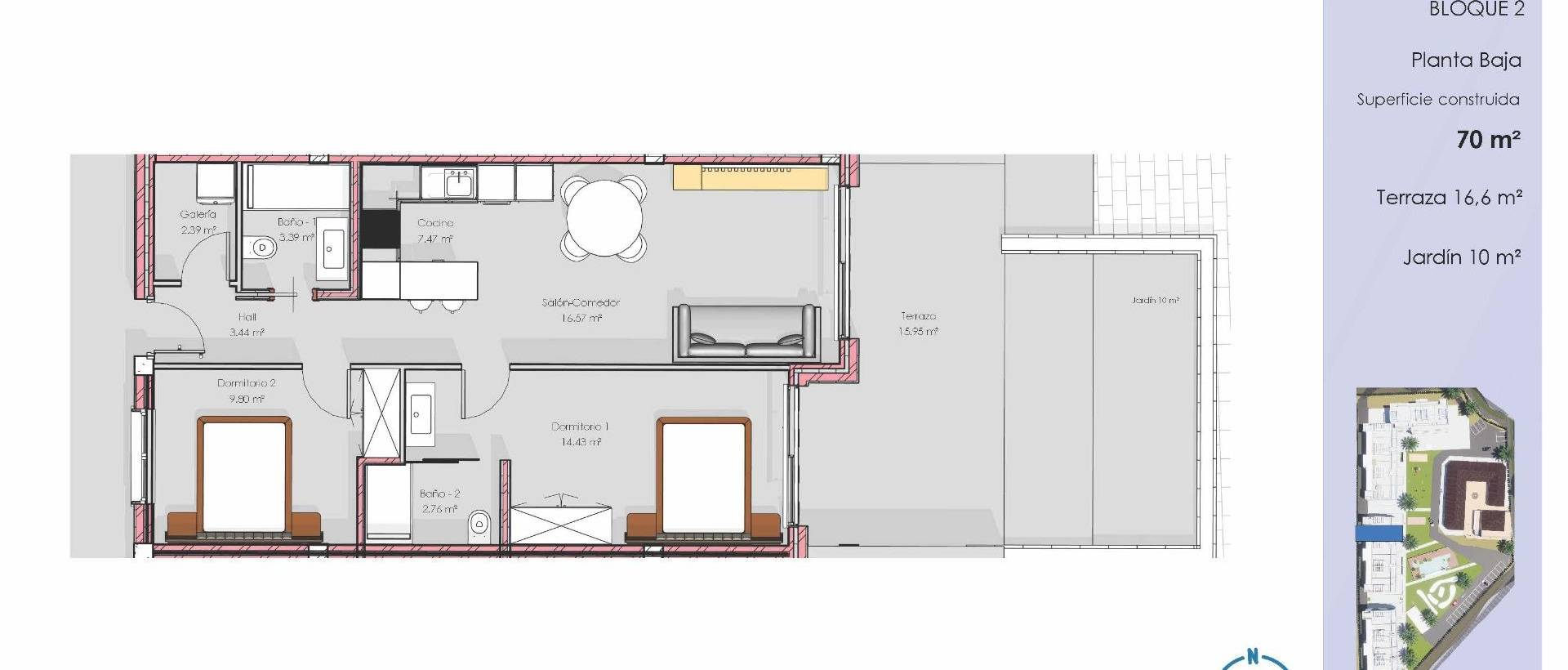 New - Apartment - Guardamar del Segura - El Raso