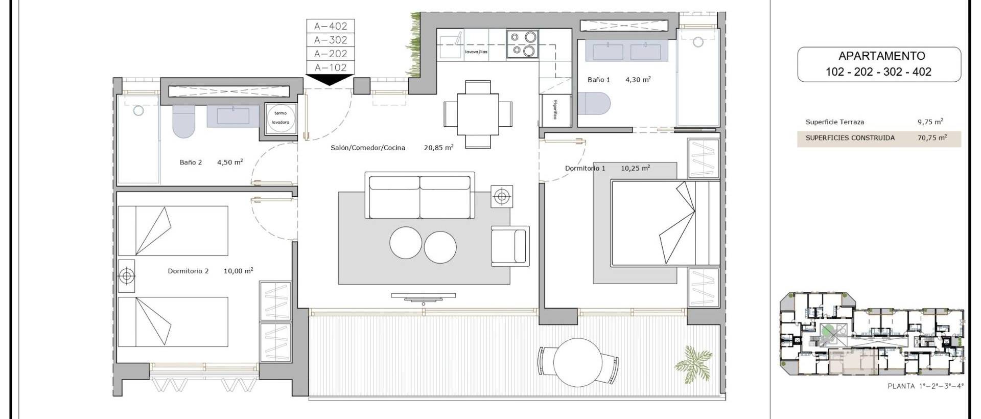 Obra Nueva - Apartmento - San Pedro del Pinatar - Lo pagan
