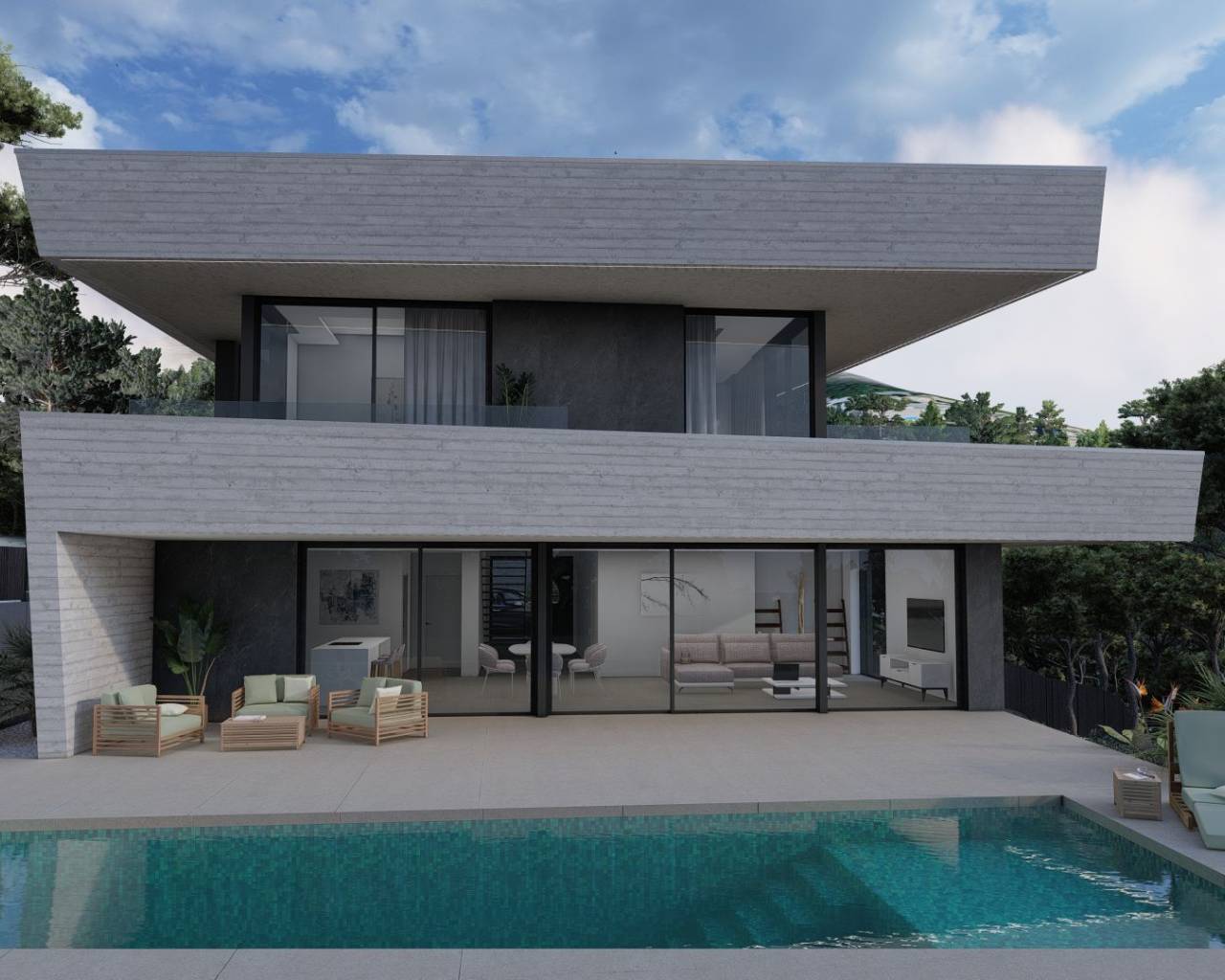 Villa in Capnegret - view 1