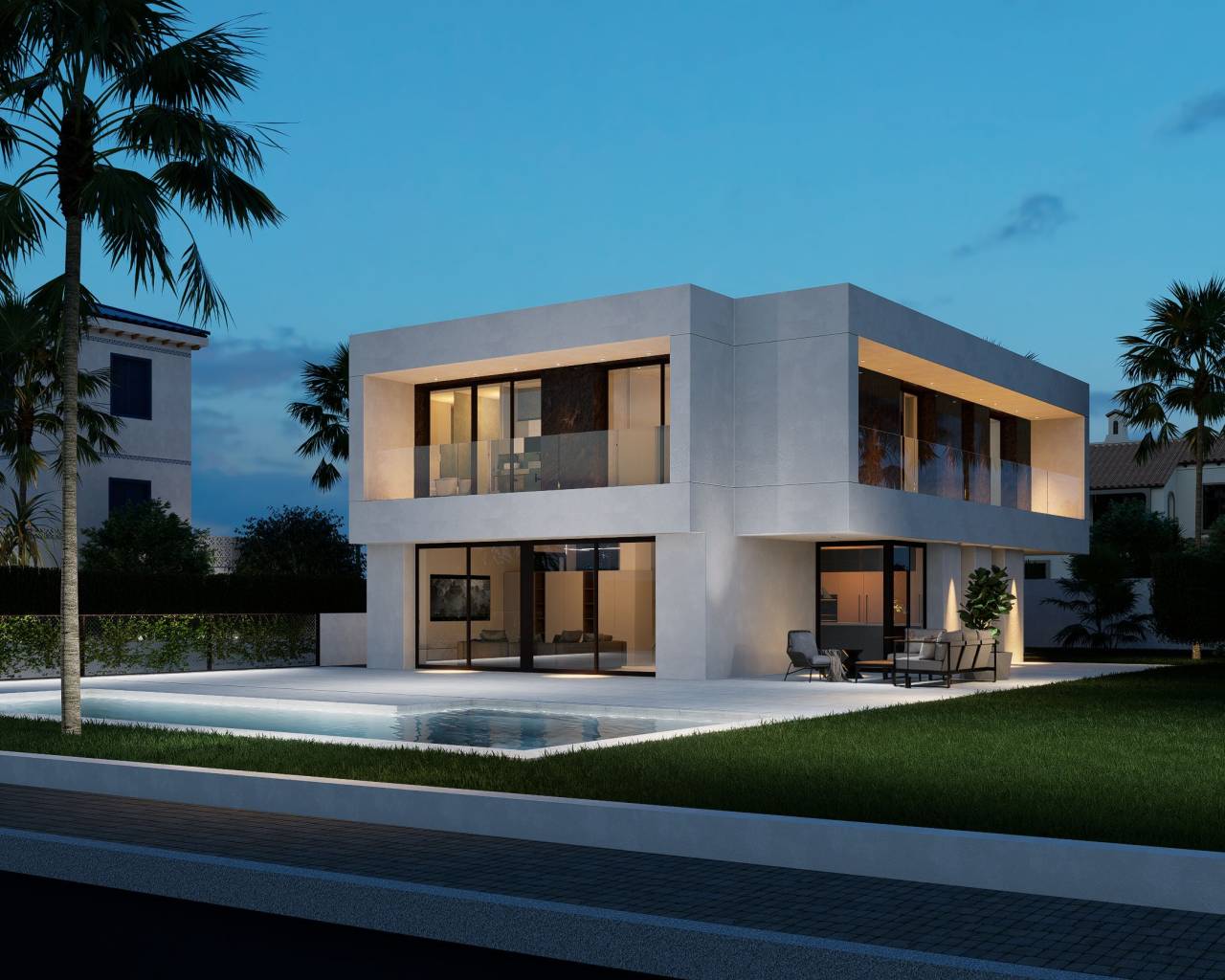 Villa in La Nucia - view 1