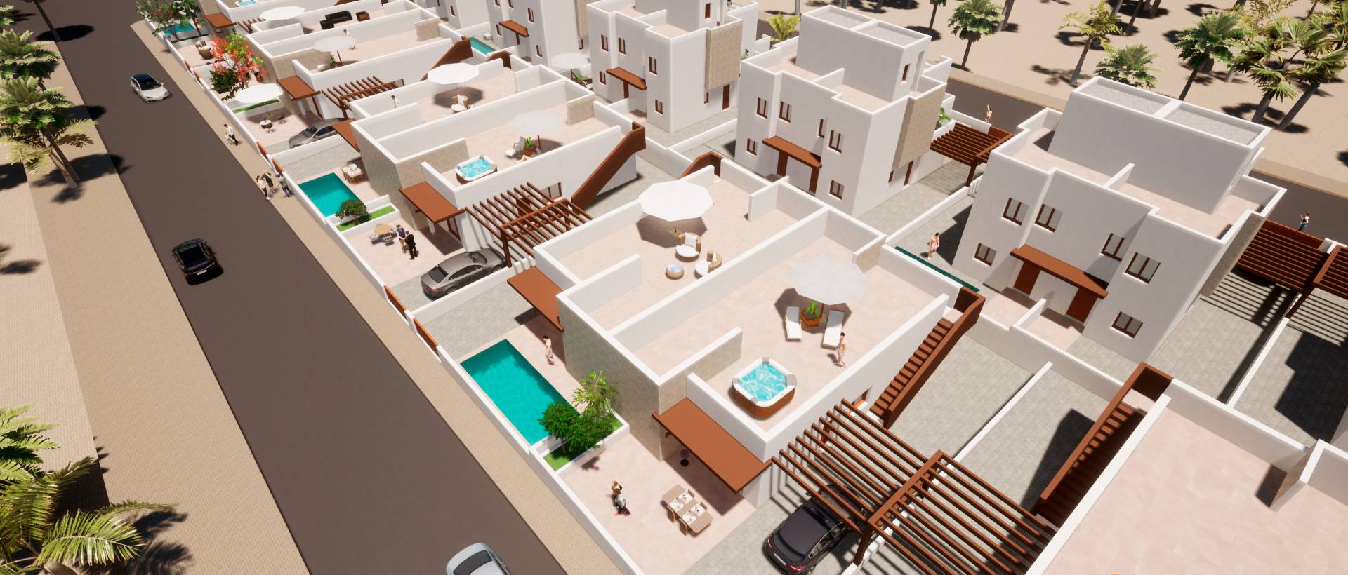 New - terraced - Mazarron - Mazarrón