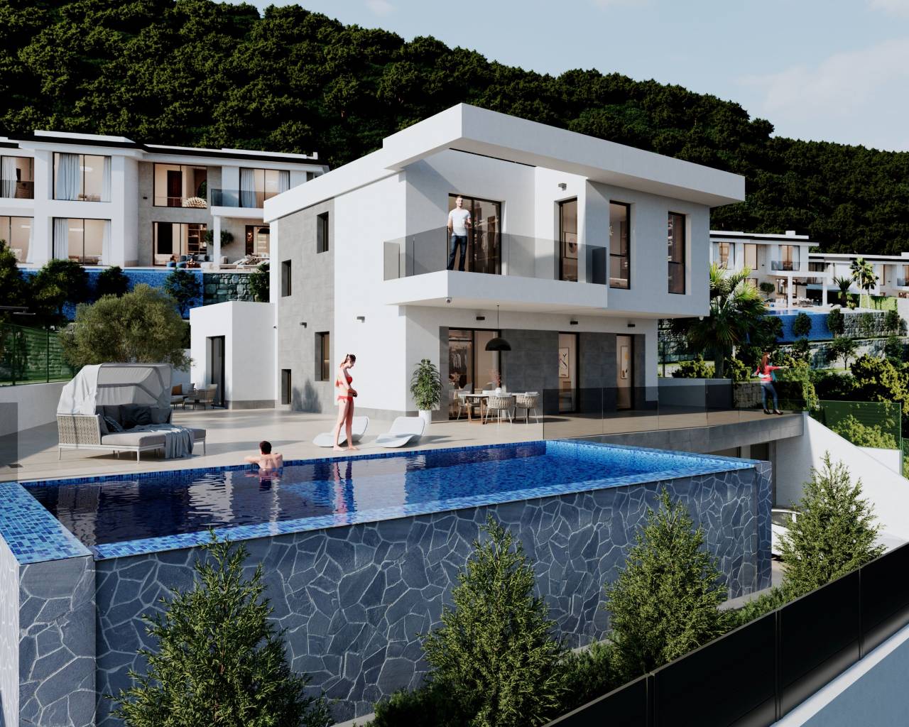 Villa in Plans - view 1