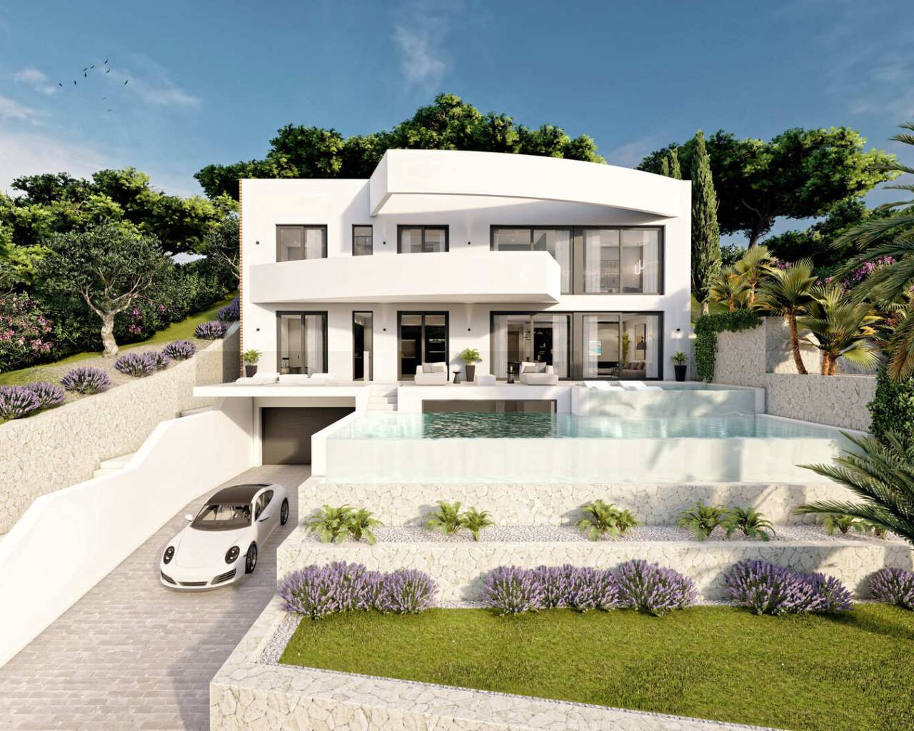Villa in Bernia - view 1