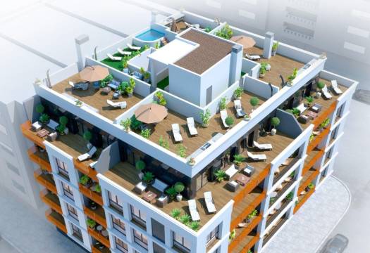 Obra Nueva - Apartmento - Torrevieja