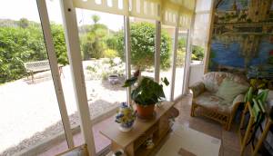 glazed terrace - 2 Bed - 2 Bath Townhouse for sale in La Mata, Torrevieja